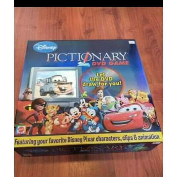 DISNEY DVD PICTIONARY GAME - Picture 1 of 2